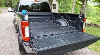 Spray-On truck bed protection before and after